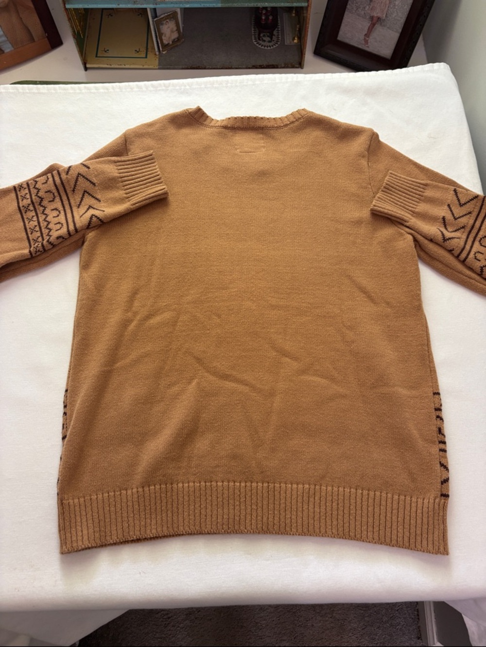 Cotton & Rye Tan Knit Sweater - Picture 8 of 11
